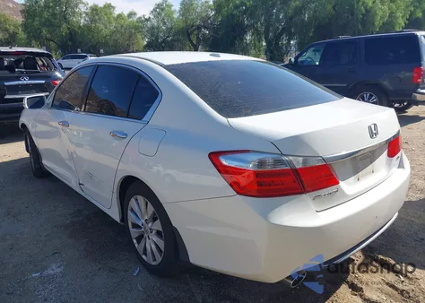 2014 Honda Accord Ex-L V-6 из США, поврежденный, VIN 1HGCR3F8XEA040607